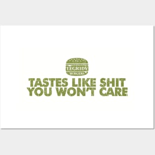 Tegridy Burgers - You Won't Care Posters and Art